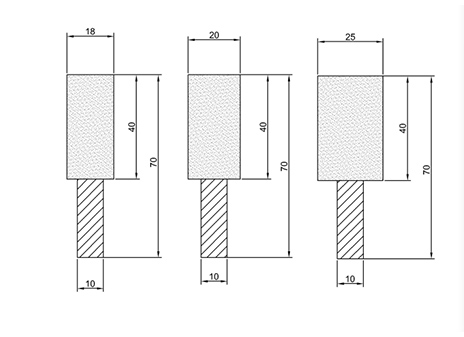 Electroplated CBN Diamond Grinding Pins