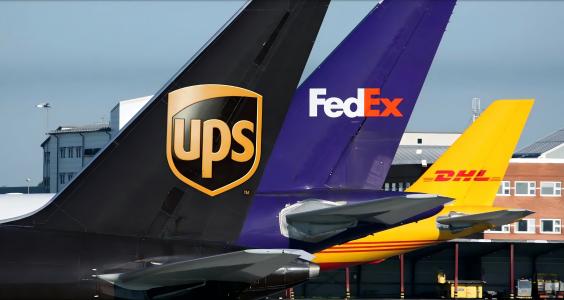 DHL, FEDEX, UPS