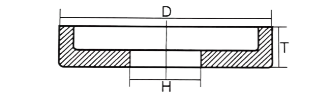 6A2 BK polishing wheels Drawing