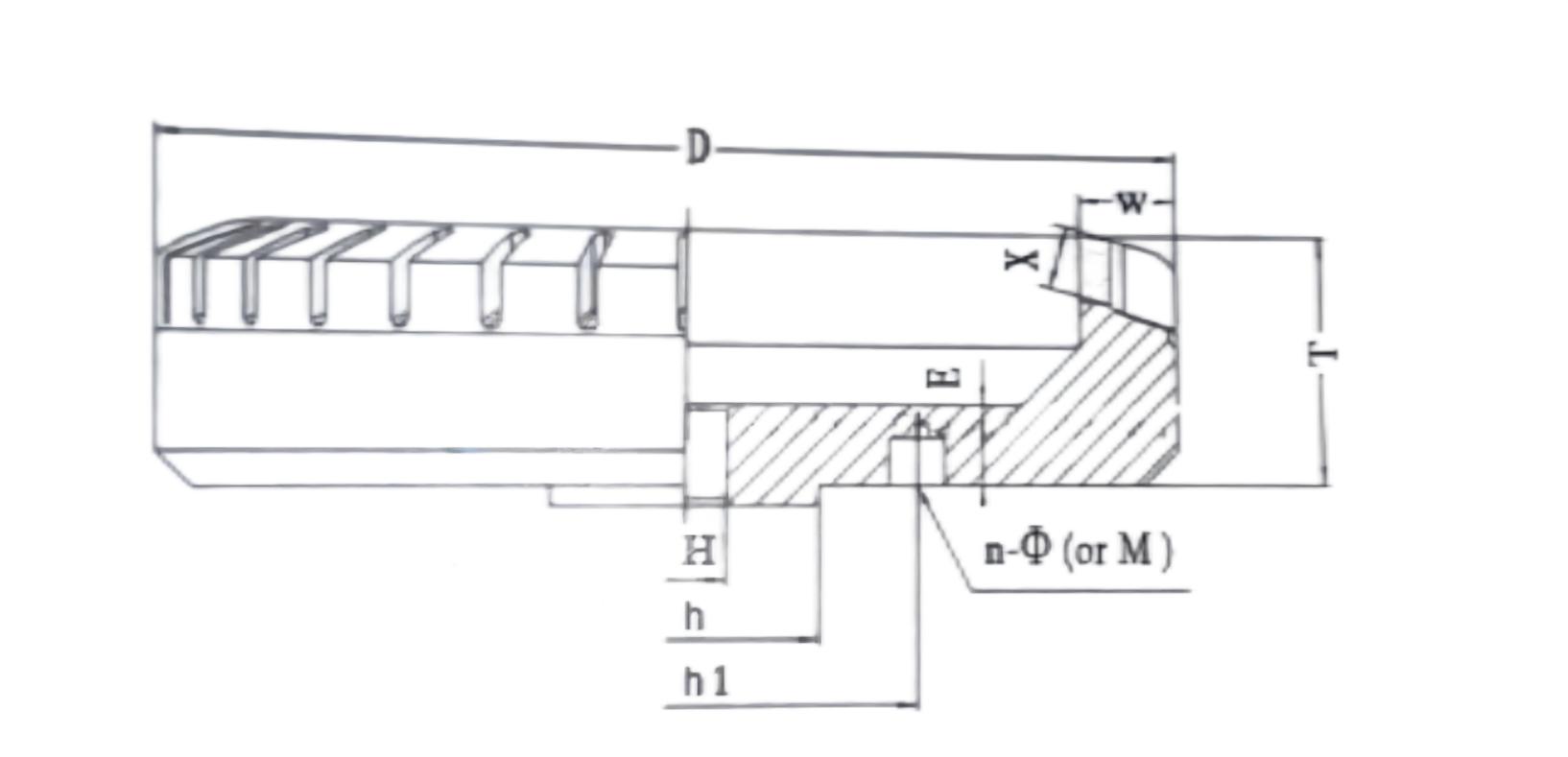 external segmented diamond wheel drawing