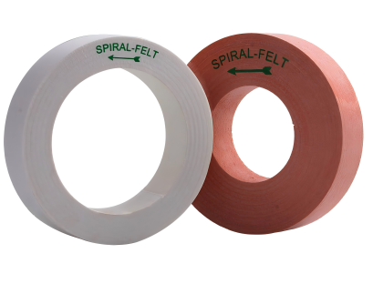 Spiral Felt Polishing Wheel